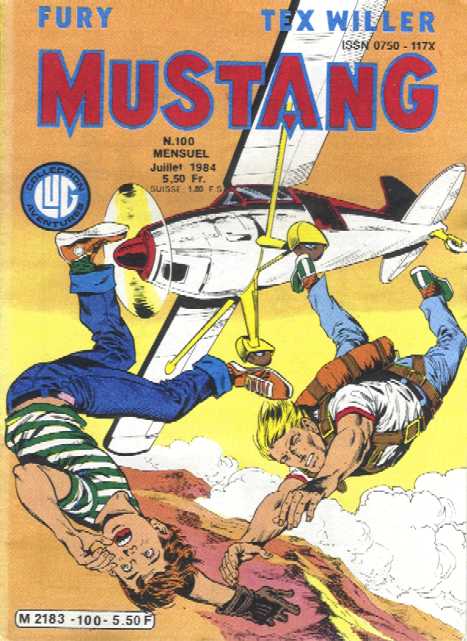 Scan de la Couverture Mustang n 100